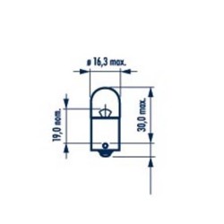 NRV17171 ΦΟΥΝΤΟΥΚΙ 12V-5W(ΜΟΝΟΠΟΛΙΚΗ)