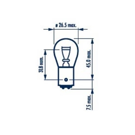 NRV17916 ΚΑΡΥΔ.ΔΙΠΟΛ.12V-21/5W NRV17916 ΚΑΡΥΔ.ΔΙΠΟΛ.12V-21/5W