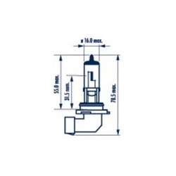 NRV48006 HB4 12V-55W AMER.TYPE