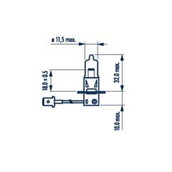 NRV48321 H3 12V-55W ΜΕ ΚΑΛΩΔΙΟ NRV48321 H3 12V-55W ΜΕ ΚΑΛΩΔΙΟ