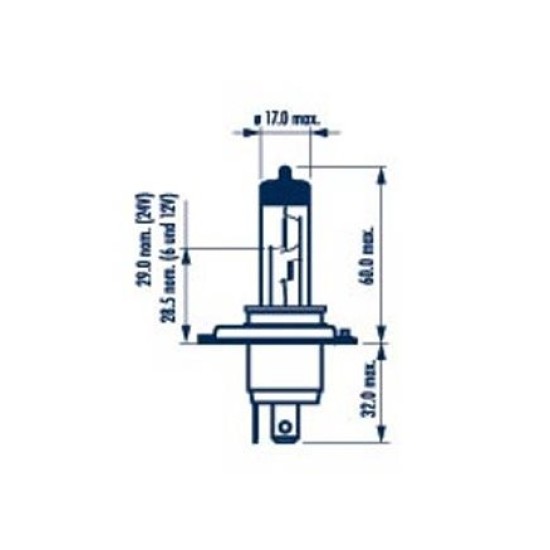 NRV48881 H4 12V-60/55W NRV48881 H4 12V-60/55W