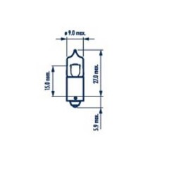 NRV68161 H6W 12V-6W ΑΛΟΓΟΝΟΥ
