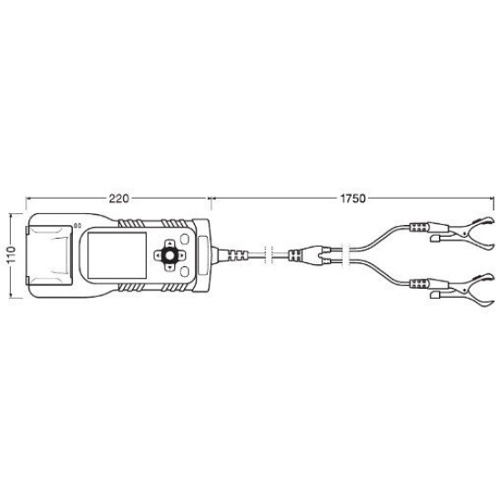 OSRAM TESTER ΜΠΑΤΑΡΙΩΝ BATTERYtest PRO 900 12/24V OSRAM TESTER ΜΠΑΤΑΡΙΩΝ BATTERYtest PRO 900 12/24V