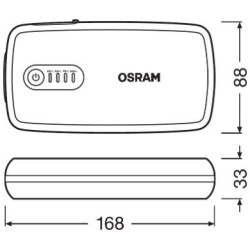 OSRAM ΕΚΚΙΝΗΤΗΣ ΜΠΑΤΑΡΙΑΣ BATTERYstart 300 13000mAh OSRAM ΕΚΚΙΝΗΤΗΣ ΜΠΑΤΑΡΙΑΣ BATTERYstart 300 13000mAh