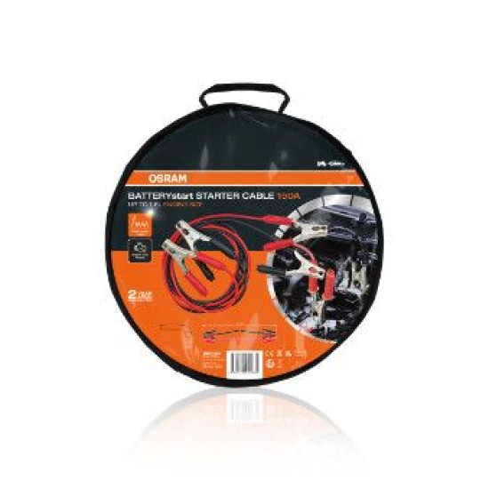 OSRAM ΚΑΛΩΔΙΑ ΕΚΚΙΝΗΣΗΣ STARTER CABLE 150A - 6mm2 - 2,5m OSRAM ΚΑΛΩΔΙΑ ΕΚΚΙΝΗΣΗΣ STARTER CABLE 150A - 6mm2 - 2,5m