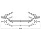 OSRAM ΚΑΛΩΔΙΑ ΕΚΚΙΝΗΣΗΣ STARTER CABLE 200A - 8,5mm2 - 3,0m OSRAM ΚΑΛΩΔΙΑ ΕΚΚΙΝΗΣΗΣ STARTER CABLE 200A - 8,5mm2 - 3,0m