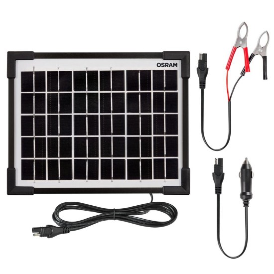 OSRAM ΦΟΡΤΙΣΤΗΣ ΜΠΑΤΑΡΙΑΣ ΗΛΙΑΚΟΣ BATTERYcharge SOLAR 5W OSRAM ΦΟΡΤΙΣΤΗΣ ΜΠΑΤΑΡΙΑΣ ΗΛΙΑΚΟΣ BATTERYcharge SOLAR 5W