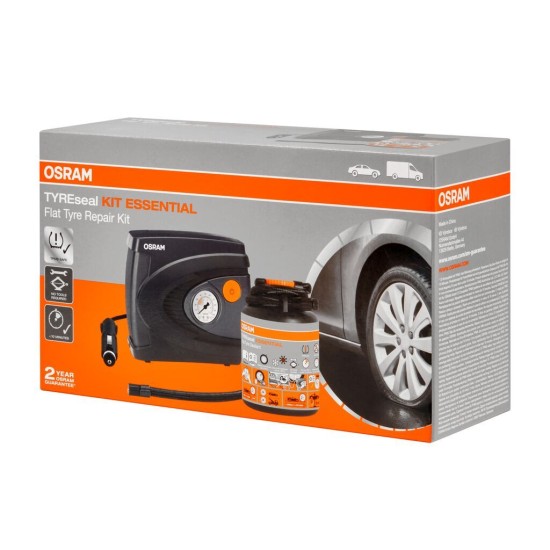 OSRAM ΣΦΡΑΓΙΣΤΙΚΟ ΕΛΑΣΤΙΚΩΝ TYREseal KIT ESSENTIAL OSRAM ΣΦΡΑΓΙΣΤΙΚΟ ΕΛΑΣΤΙΚΩΝ TYREseal KIT ESSENTIAL