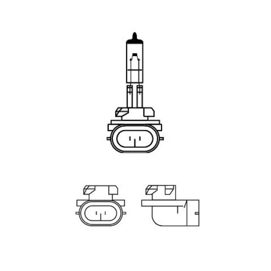 PHILIPS 12060 H27W/2 12V-27W