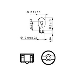 PHILIPS 12067 W16V 12V ΑΚΑΛΥΚΗ PHILIPS 12067 W16V 12V ΑΚΑΛΥΚΗ