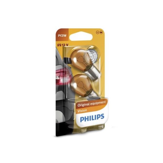 PHILIPS 12496NAB2 PY21W 12V-21W PHILIPS 12496NAB2 PY21W 12V-21W