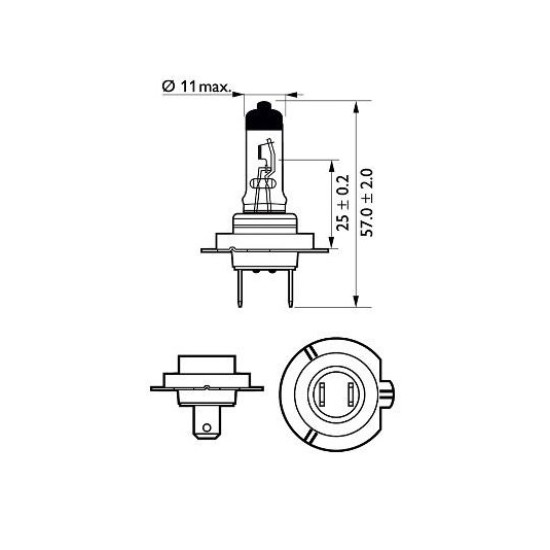 PHILIPS 12972PR H7 PREMIUM 12V-55W PHILIPS 12972PR H7 PREMIUM 12V-55W
