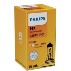 PHILIPS 12972PRC1 H7 VISION+30% 12V-55W