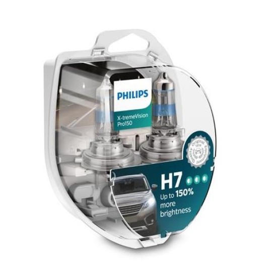 PHILIPS 12972XVPS2 ΣΕΤ H7 X-TREME VISION PRO 150 PHILIPS 12972XVPS2 ΣΕΤ H7 X-TREME VISION PRO 150