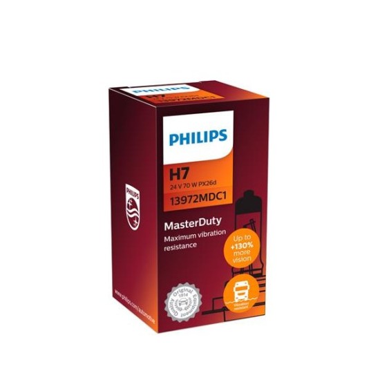 PHILIPS 13972MDC1 H7, 24V-70W PHILIPS 13972MDC1 H7, 24V-70W
