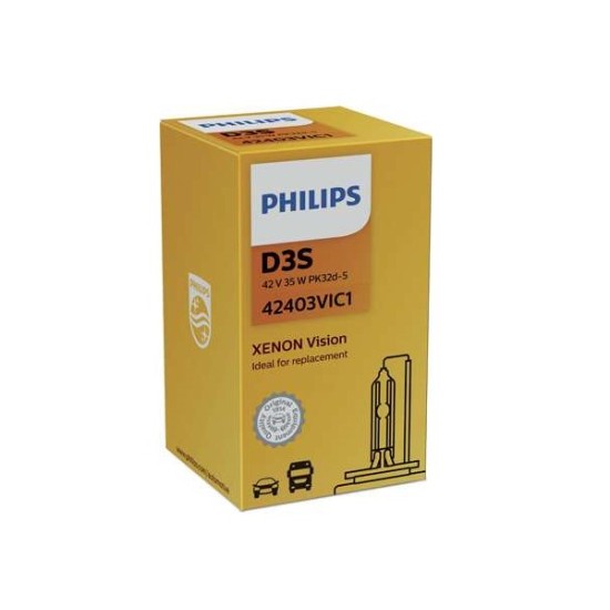 PHILIPS 42403VIC1 XENON D3S 42V-35W PHILIPS 42403VIC1 XENON D3S 42V-35W