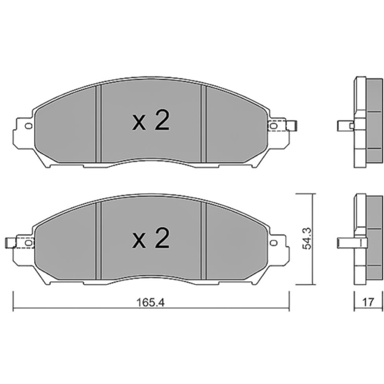 ΔΙΣΚΟΦΡΕΝΑ AISIN BPNI-1020 ΔΙΣΚΟΦΡΕΝΑ AISIN BPNI-1020
