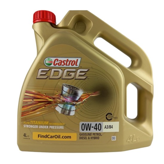 CASTROL EDGE 0W-40 A3/B4 4L CASTROL EDGE 0W-40 A3/B4 4L