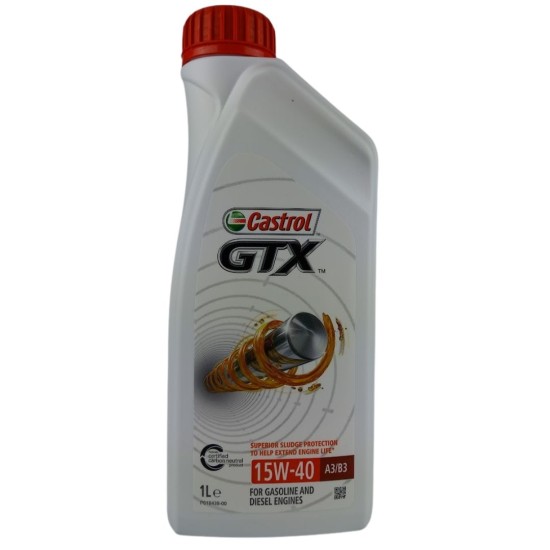 CASTROL GTX 15W-40 A3/B3 1L CASTROL GTX 15W-40 A3/B3 1L