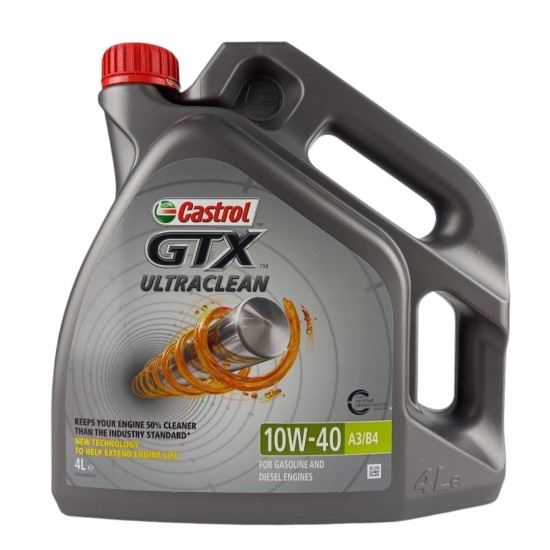 CASTROL GTX ULTRACLEAN 10W-40 4L
