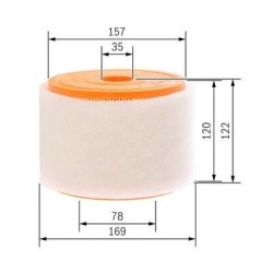 ΦΙΛΤΡΟ ΑΕΡΟΣ BOSCH F026400289 ΦΙΛΤΡΟ ΑΕΡΟΣ BOSCH F026400289
