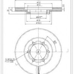 ΔΙΣΚΟΠΛΑΚΑ FI.BA FBD113 ΔΙΣΚΟΠΛΑΚΑ FI.BA FBD113