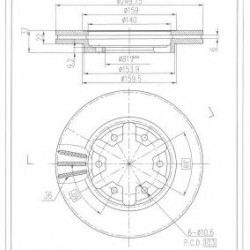 ΔΙΣΚΟΠΛΑΚΑ FI.BA FBD120 ΔΙΣΚΟΠΛΑΚΑ FI.BA FBD120