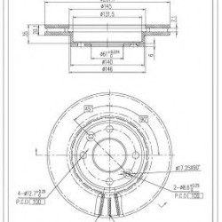ΔΙΣΚΟΠΛΑΚΑ FI.BA FBD125 ΔΙΣΚΟΠΛΑΚΑ FI.BA FBD125