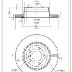 ΔΙΣΚΟΠΛΑΚΑ FI.BA FBD229 ΔΙΣΚΟΠΛΑΚΑ FI.BA FBD229