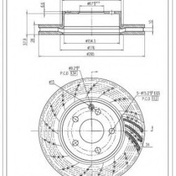 ΔΙΣΚΟΠΛΑΚΑ FI.BA FBD230 ΔΙΣΚΟΠΛΑΚΑ FI.BA FBD230