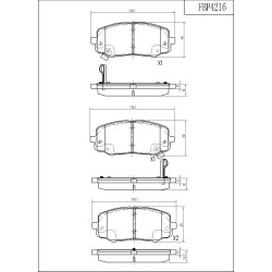 ΤΑΚΑΚΙΑ ΜΠΡΟΣΤΑ FI.BA FBP4216 ΤΑΚΑΚΙΑ ΜΠΡΟΣΤΑ FI.BA FBP4216