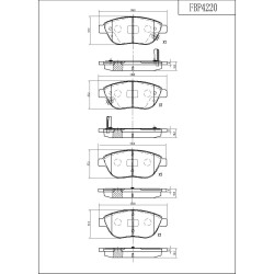 ΤΑΚΑΚΙΑ ΕΜΠΡΟΣ FI.BA FBP4220 ΤΑΚΑΚΙΑ ΕΜΠΡΟΣ FI.BA FBP4220