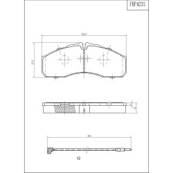 ΤΑΚΑΚΙΑ ΜΠΡΟΣΤΑ FI.BA FBP4231