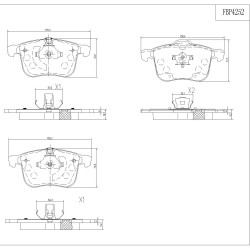 ΤΑΚΑΚΙΑ ΜΠΡΟΣΤΑ FI.BA FBP4252
