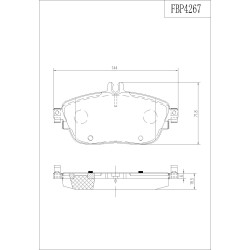 ΤΑΚΑΚΙΑ ΜΠΡΟΣΤΑ FI.BA FBP4267
