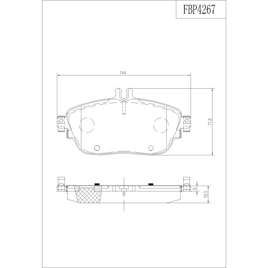 ΤΑΚΑΚΙΑ ΜΠΡΟΣΤΑ FI.BA FBP4267 ΤΑΚΑΚΙΑ ΜΠΡΟΣΤΑ FI.BA FBP4267