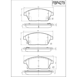 ΤΑΚΑΚΙΑ ΜΠΡΟΣΤΑ FI.BA FBP4279