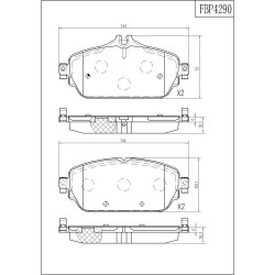 ΤΑΚΑΚΙΑ ΜΠΡΟΣΤΑ FI.BA FBP4290