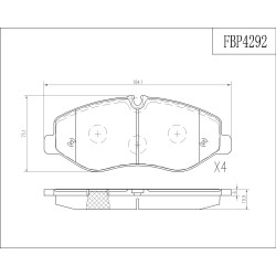 ΤΑΚΑΚΙΑ ΜΠΡΟΣΤΑ FI.BA FBP4292