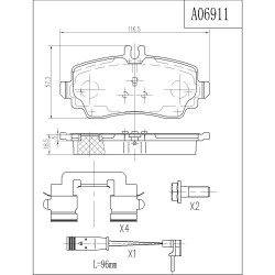 ΤΑΚΑΚΙΑ ΜΠΡΟΣΤΑ FI.BA FBP4310 ΤΑΚΑΚΙΑ ΜΠΡΟΣΤΑ FI.BA FBP4310