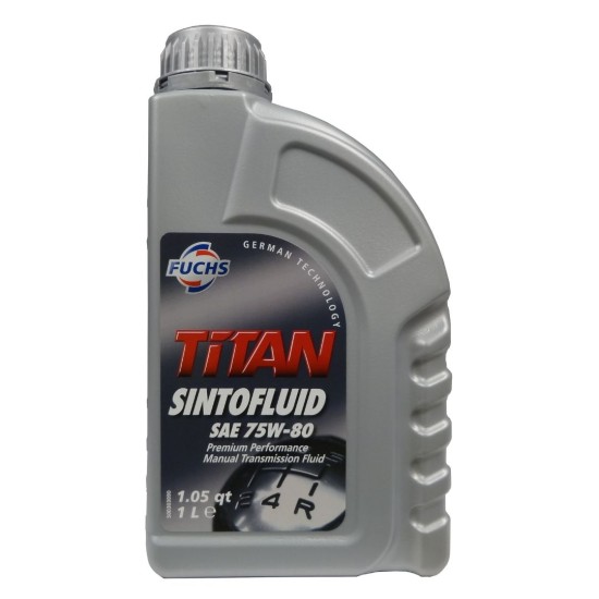 FUCHS TITAN SINTOFLUID SAE 75W-80 1L FUCHS TITAN SINTOFLUID SAE 75W-80 1L