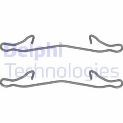 Σετ βοηθ. εξαρτημάτων, τακάκια φρένων LX0088 Σετ βοηθ. εξαρτημάτων, τακάκια φρένων LX0088