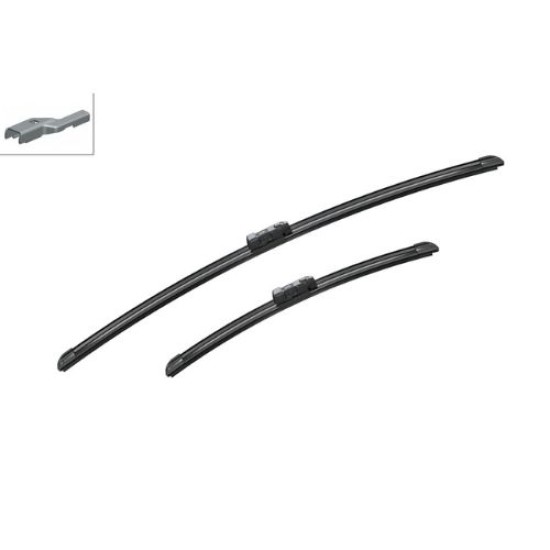 Bosch Aerotwin A414S Σετ Μπροστινοί Υαλοκαθαριστήρες Αυτοκινήτου 650mm 400mm