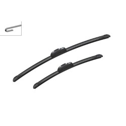 BOSCH ΜΑΚΤΡΑ ΥΑΛΟΚΑΘΑΡΙΣΤΗΡΑ ΣΕΤ 530/380mm AR534S