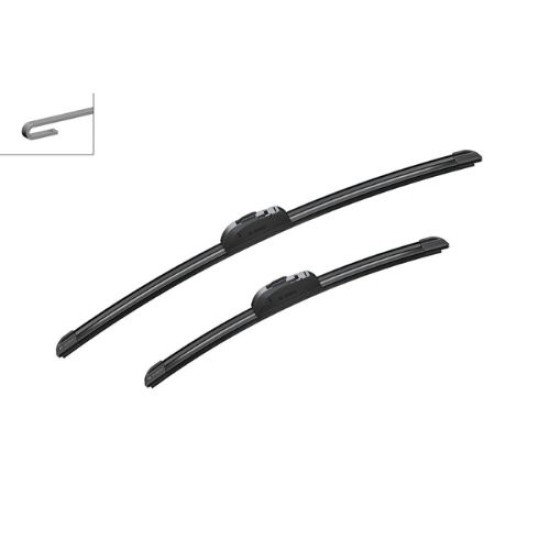 BOSCH ΜΑΚΤΡΑ ΥΑΛΟΚΑΘΑΡΙΣΤΗΡΑ ΣΕΤ 530/380mm AR534S
