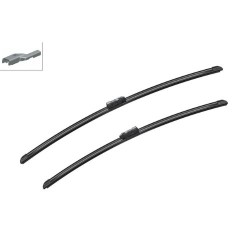 Bosch Aerotwin Σετ Μπροστινοί Υαλοκαθαριστήρες Αυτοκινήτου 680mm 625mm A540S