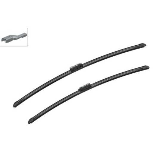Bosch Aerotwin Σετ Μπροστινοί Υαλοκαθαριστήρες Αυτοκινήτου 680mm 625mm A540S