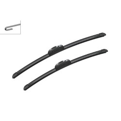 Bosch Aerotwin AR502S Σετ Μπροστινοί Υαλοκαθαριστήρες Αυτοκινήτου 500mm 450mm