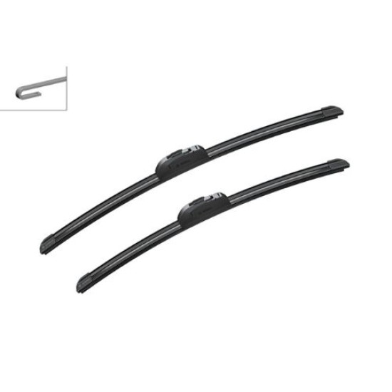 Bosch Aerotwin AR502S Σετ Μπροστινοί Υαλοκαθαριστήρες Αυτοκινήτου 500mm 450mm