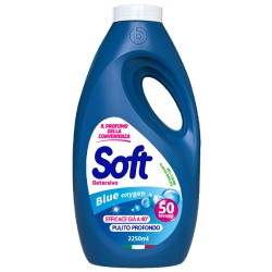SOFT ΥΓΡΟ ΠΛΥΝΤΗΡΙΟΥ 50μεζ. - (2,25lit) (BLUE OXYGEN) SOFT ΥΓΡΟ ΠΛΥΝΤΗΡΙΟΥ 50μεζ. - (2,25lit) (BLUE OXYGEN)